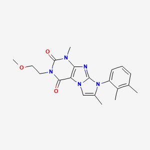 6-(2,3-Dimethylphenyl)-2-(2-methoxyethyl)-4,7-dimethylpurino[7,8-a]imidazole-1,3-dione