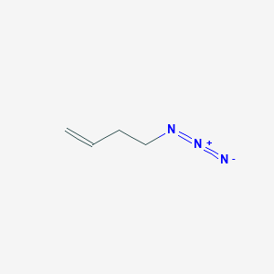 molecular formula C4H7N3 B2446152 4-Azidobut-1-ene CAS No. 113738-20-8
