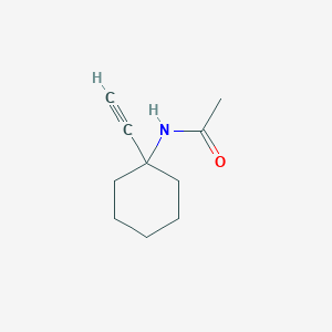 molecular formula C10H15NO B2446168 N-(1-乙炔环己基)乙酰胺 CAS No. 2940-32-1