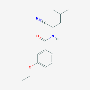 N-(1-cyano-3-methylbutyl)-3-ethoxybenzamide