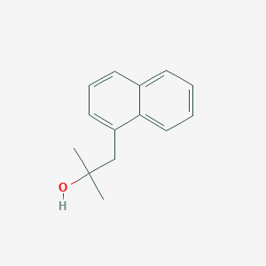 molecular formula C14H16O B2446199 1-(1-Naphthyl)-2-methyl-2-propanol CAS No. 34577-38-3