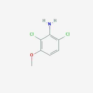 molecular formula C7H7Cl2NO B2446229 2,6-Dichloro-3-methoxyaniline CAS No. 55285-43-3
