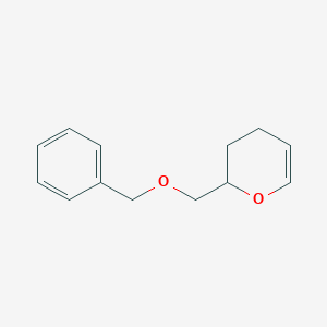 molecular formula C13H16O2 B2446255 2-(benzyloxymethyl)-3,4-dihydro-2H-pyran CAS No. 194861-23-9