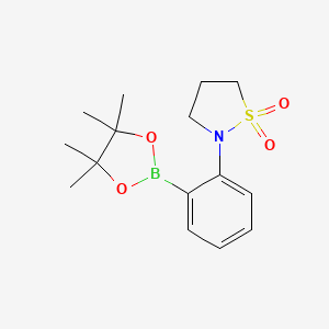 N-[2-(Tetramethyl-1,3,2-dioxaborolan-2-yl)phenyl]-1,3-propanesultam