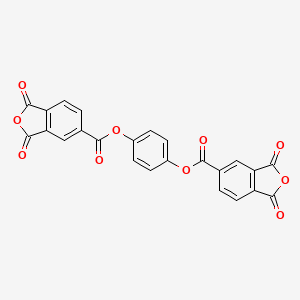 molecular formula C24H10O10 B2446322 1,4-苯撑双(1,3-二氧代-1,3-二氢异苯并呋喃-5-羧酸酯) CAS No. 2770-49-2