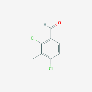 molecular formula C8H6Cl2O B2446356 2,4-二氯-3-甲基苯甲醛 CAS No. 63525-18-8