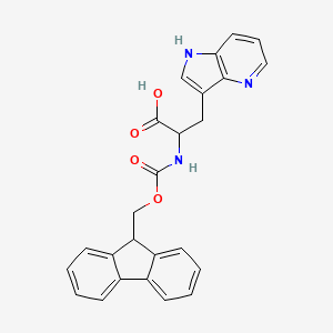 2-(9H-Fluoren-9-ylmethoxycarbonylamino)-3-(1H-pyrrolo[3,2-b]pyridin-3-yl)propanoic acid