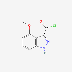 4-Methoxy-1H-indazole-3-carbonyl chloride