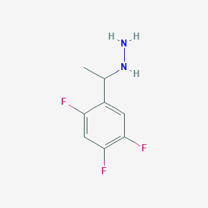 1-(2,4,5-Trifluorophenyl)ethylhydrazine