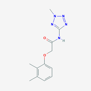 molecular formula C12H15N5O2 B244649 2-(2,3-dimethylphenoxy)-N-(2-methyl-2H-tetrazol-5-yl)acetamide 