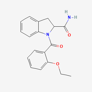 1-(2-Ethoxybenzoyl)indoline-2-carboxamide
