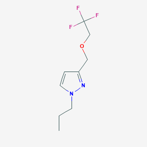 1-propyl-3-[(2,2,2-trifluoroethoxy)methyl]-1H-pyrazole