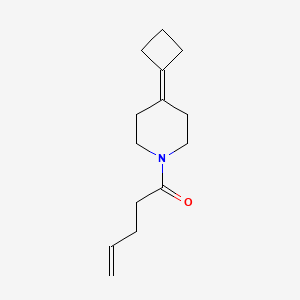 1-(4-Cyclobutylidenepiperidin-1-yl)pent-4-en-1-one