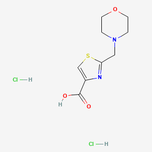 2-(Morpholinomethyl)thiazole-4-carboxylic acid dihydrochloride