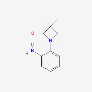 1-(2-Aminophenyl)-3,3-dimethylazetidin-2-one