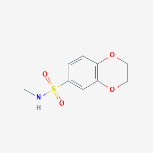 N-methyl-2,3-dihydrobenzo[b][1,4]dioxine-6-sulfonamide