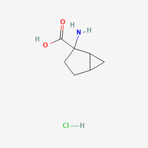2-Aminobicyclo[3.1.0]hexane-2-carboxylic acid hydrochloride