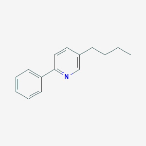 molecular formula C15H17N B2446980 5-丁基-2-苯基吡啶 CAS No. 100907-37-7