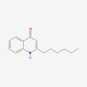 2-Hexylquinolin-4(1H)-one