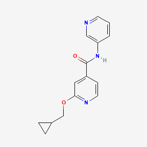 2-(cyclopropylmethoxy)-N-(pyridin-3-yl)isonicotinamide