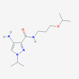 4-Amino-N-(3-isopropoxypropyl)-1-isopropyl-1H-pyrazole-3-carboxamide