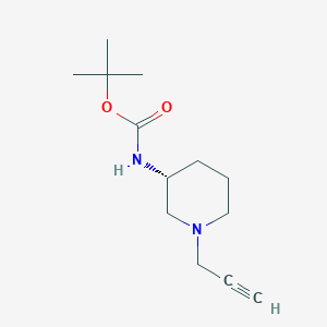 Tert-butyl N-[(3R)-1-prop-2-ynylpiperidin-3-yl]carbamate