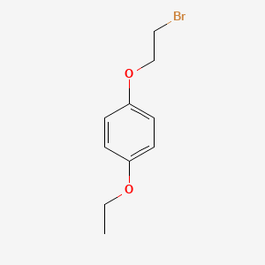 molecular formula C10H13BrO2 B2447116 1-(2-Bromoethoxy)-4-ethoxybenzene CAS No. 54646-18-3