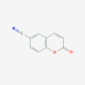 molecular formula C10H5NO2 B2447160 6-Cyanocoumarin CAS No. 50396-61-7