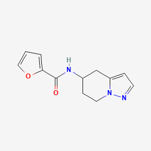 N-(4,5,6,7-tetrahydropyrazolo[1,5-a]pyridin-5-yl)furan-2-carboxamide