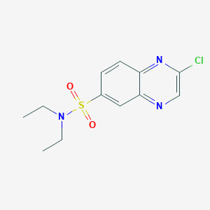 2-chloro-N,N-diethylquinoxaline-6-sulfonamide