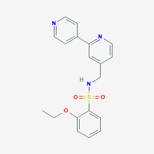 N-([2,4'-bipyridin]-4-ylmethyl)-2-ethoxybenzenesulfonamide
