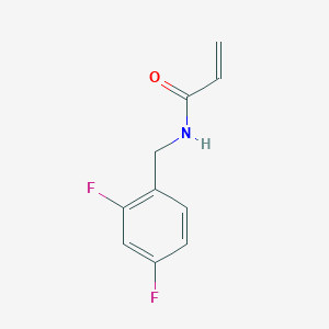 molecular formula C10H9F2NO B2447470 N-[(2,4-difluorophenyl)methyl]prop-2-enamide CAS No. 1248308-60-2