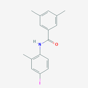 N-(4-iodo-2-methylphenyl)-3,5-dimethylbenzamide