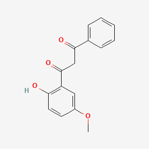B2447597 1-(2-Hydroxy-5-methoxyphenyl)-3-phenylpropane-1,3-dione CAS No. 67029-87-2