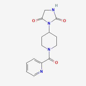 3-(1-Picolinoylpiperidin-4-yl)imidazolidine-2,4-dione