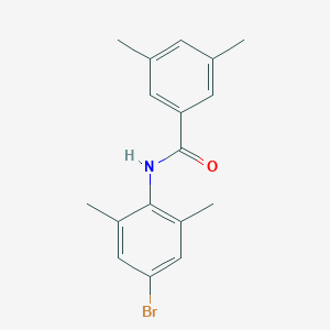 molecular formula C17H18BrNO B244771 N-(4-bromo-2,6-dimethylphenyl)-3,5-dimethylbenzamide 