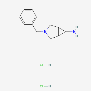 3-Benzyl-3-azabicyclo[3.1.0]hexan-6-amine dihydrochloride