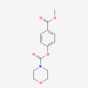 4-(Methoxycarbonyl)phenyl morpholine-4-carboxylate