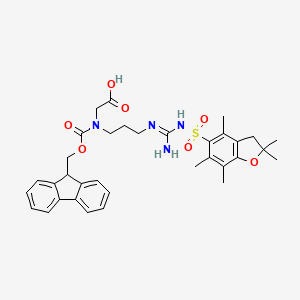 Fmoc-n-[3-(n'-pbf-guanidino)-propyl]-glycine
