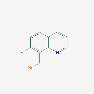 molecular formula C10H7BrFN B2447829 8-(溴甲基)-7-氟喹啉 CAS No. 1260777-94-3