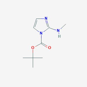 tert-Butyl 2-(methylamino)-1H-imidazole-1-carboxylate