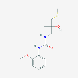 1-(2-Hydroxy-2-methyl-3-(methylthio)propyl)-3-(2-methoxyphenyl)urea