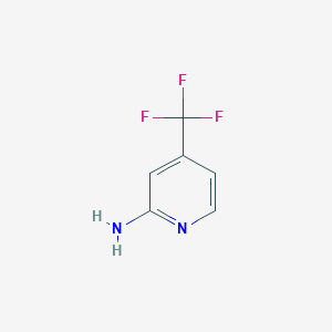 molecular formula C6H5F3N2 B024480 2-氨基-4-(三氟甲基)吡啶 CAS No. 106447-97-6