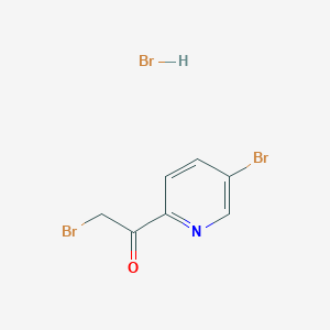 2-Bromo-1-(5-bromopyridin-2-yl)ethanone hydrobromide