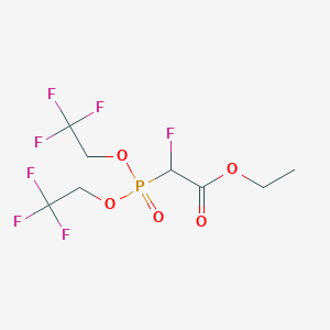 Ethyl 2-[bis(2,2,2-trifluoroethoxy)phosphoryl]-2-fluoroacetate