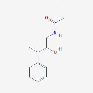 N-(2-Hydroxy-3-phenylbutyl)prop-2-enamide