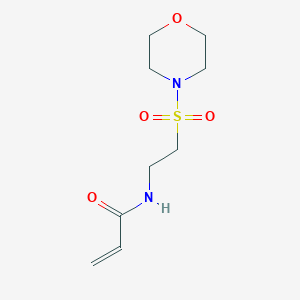 N-(2-Morpholin-4-ylsulfonylethyl)prop-2-enamide