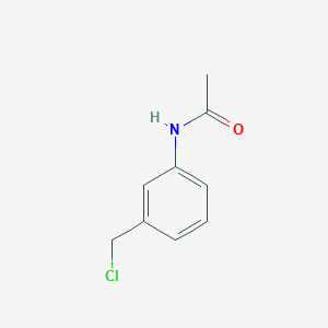 molecular formula C9H10ClNO B2448145 N-[3-(氯甲基)苯基]乙酰胺 CAS No. 90942-40-8