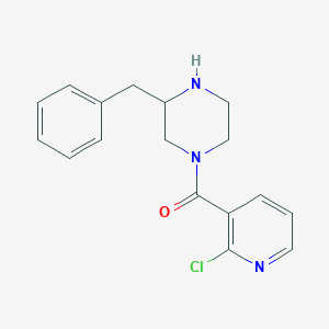 (3-Benzylpiperazin-1-yl)-(2-chloropyridin-3-yl)methanone