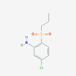[5-Chloro-2-(propylsulfonyl)phenyl]amine